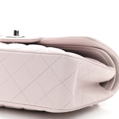 Chanel Lambskin Quilted Small Double Flap Light Purple 10 of 10