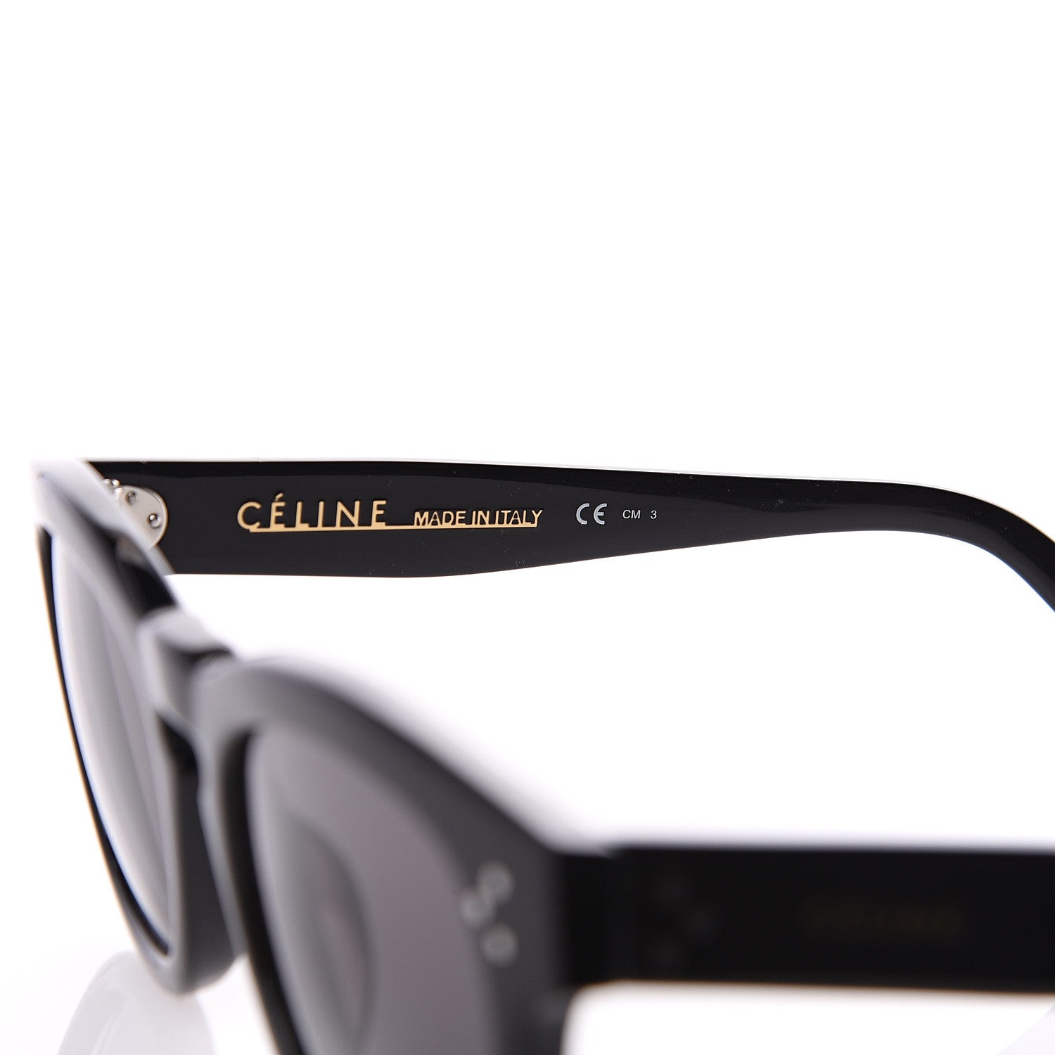 Celine Sunglasses CL 41034 Black 6 of 7