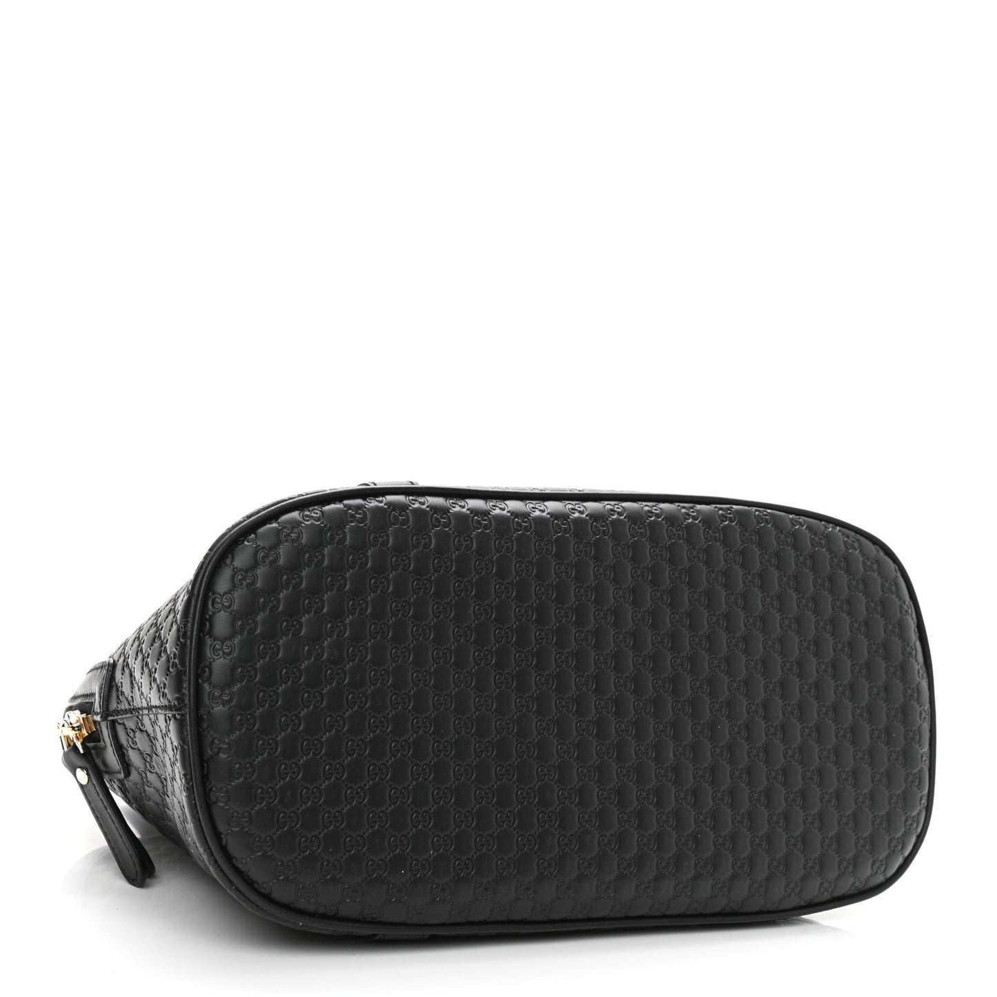 Microguccissima Medium Dome Bag Black