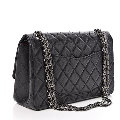 Chanel Aged Calfskin Quilted 2.55 Reissue 226 Flap Black 3 of 10