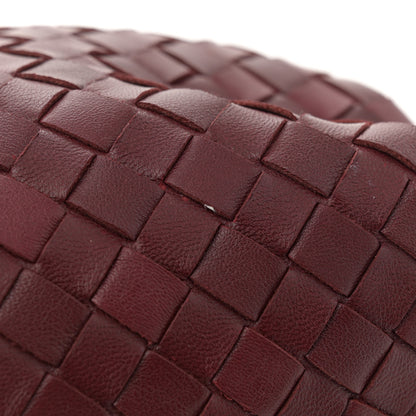 Bottega Veneta Nappa Intrecciato The Lauren 1980 Clutch Gigolo Red 9 of 12
