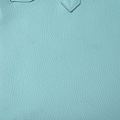 Hermes Togo Birkin 35 Bleu Atoll 39 of 48