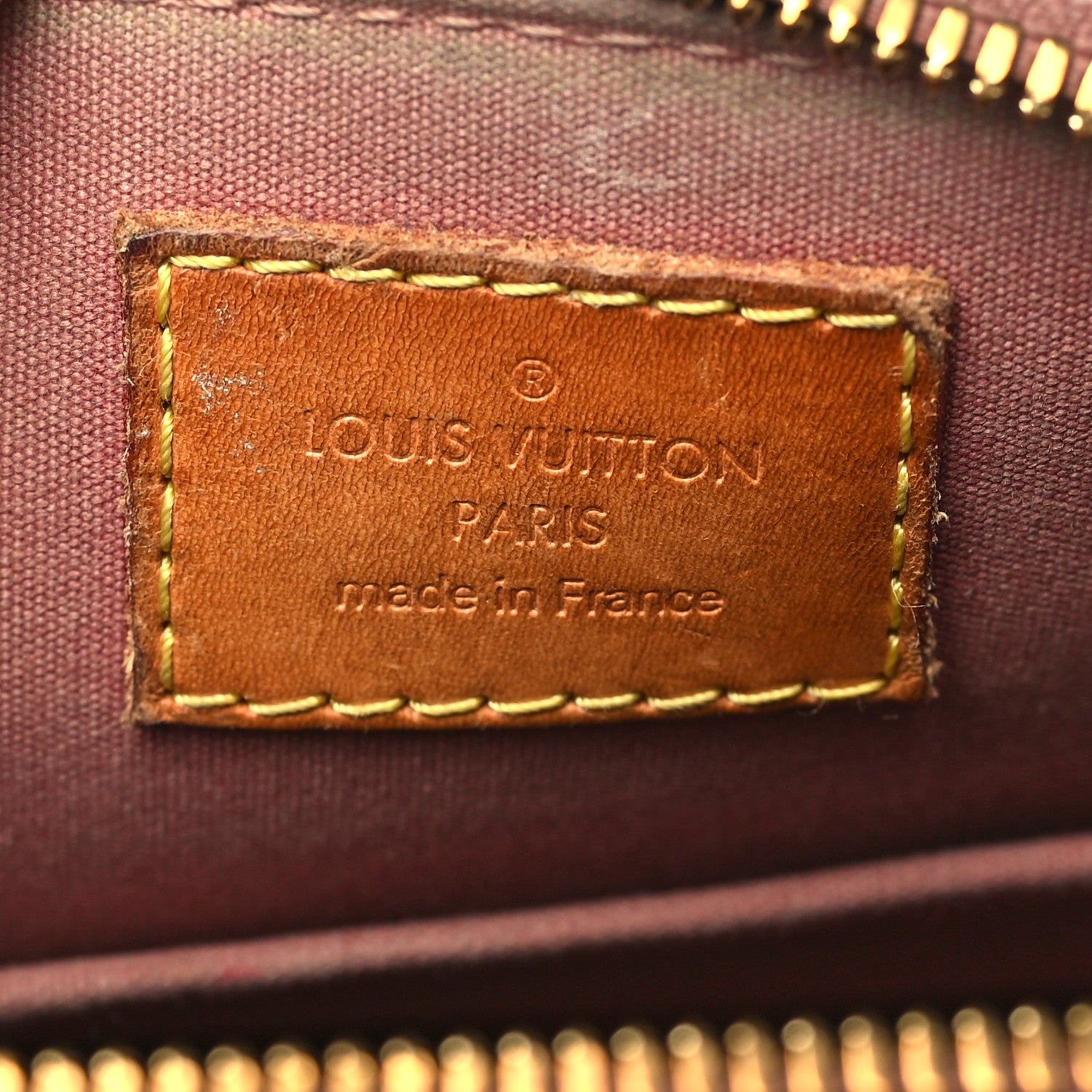 Louis Vuitton Vernis Alma BB Rose Velours 6 of 8