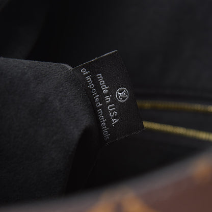 Louis Vuitton Monogram Flower Hobo Black 7 of 8