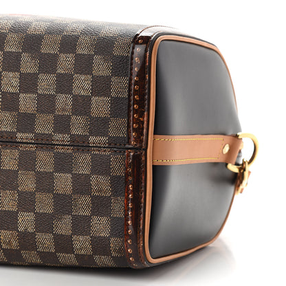 Louis Vuitton Transformed Damier Ebene Time Trunk Speedy Bandouliere 25 Black 9 of 9