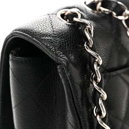 Chanel Caviar Quilted Jumbo Single Flap Black 12 of 12