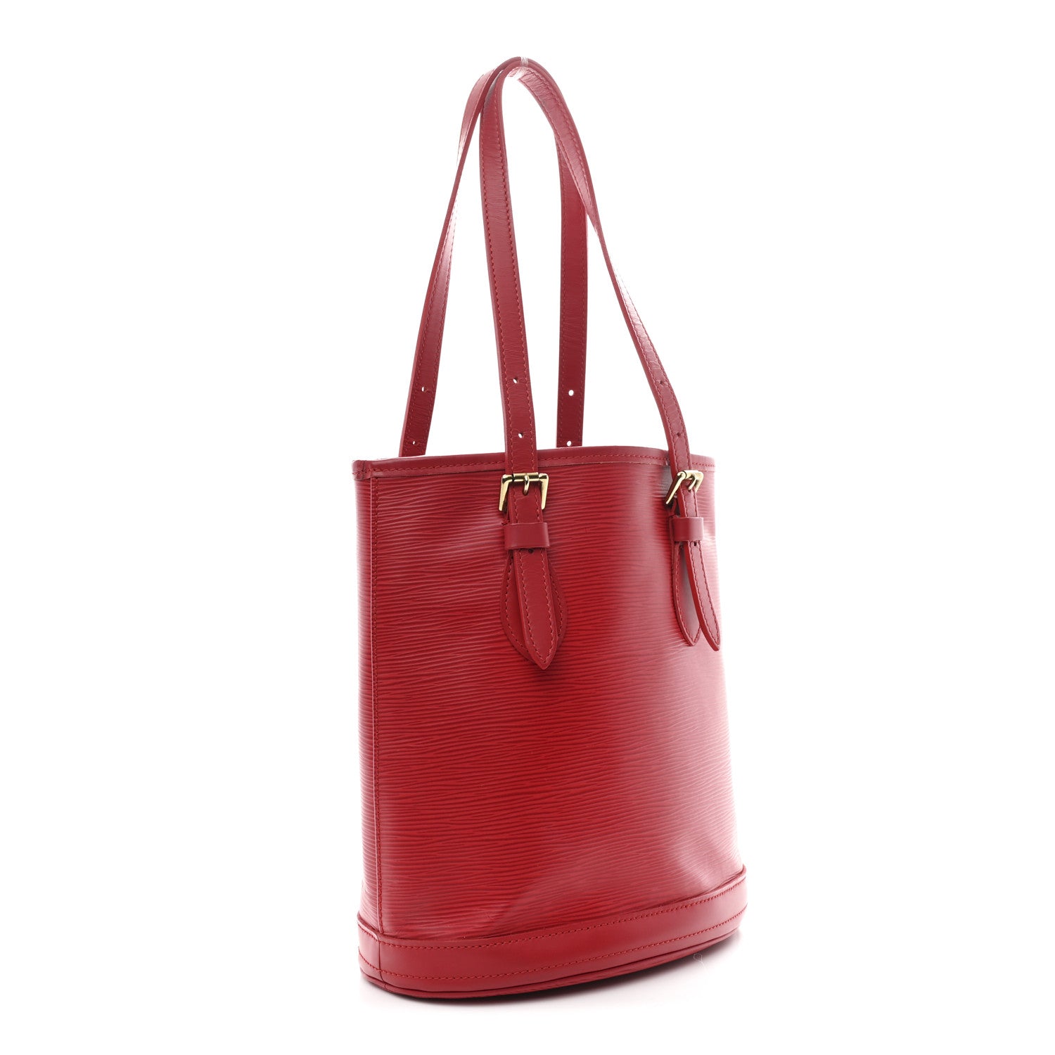 Louis Vuitton Epi Petit Bucket 23 Rouge 3 of 12