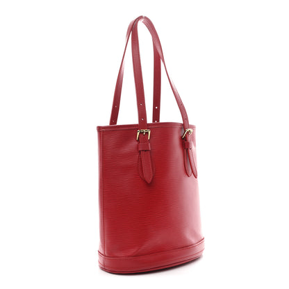 Louis Vuitton Epi Petit Bucket 23 Rouge 3 of 12