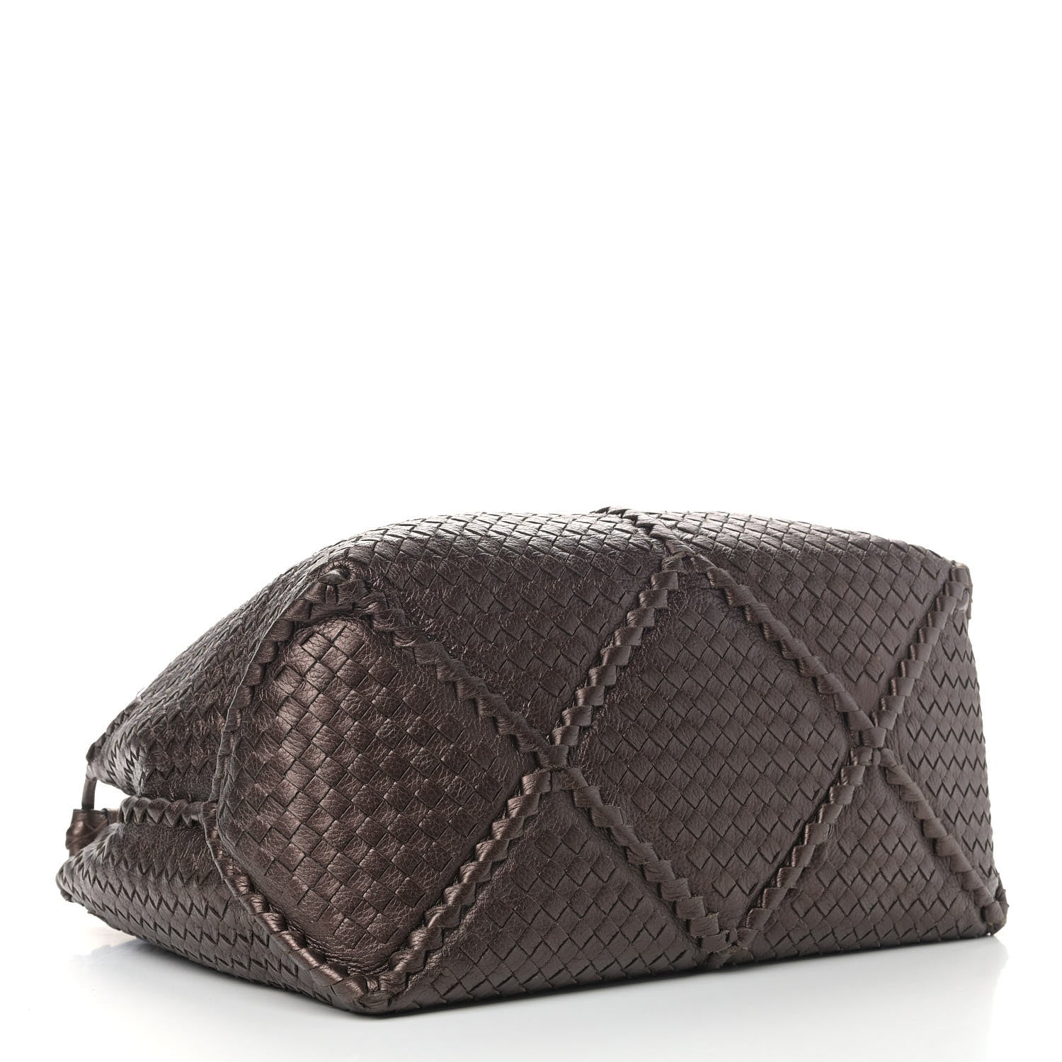 Bottega Veneta Cervo Intrecciato Shoulder Bag Brown 3 of 7