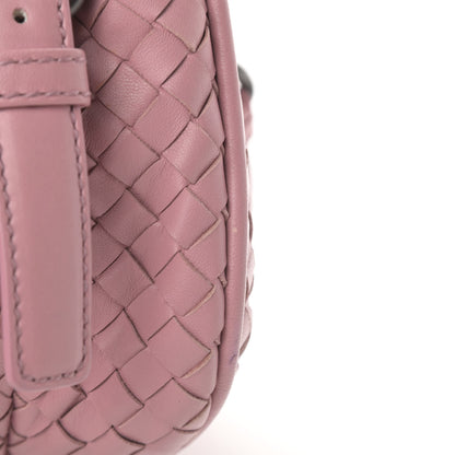 Bottega Veneta Nappa Intrecciato Rialto Shoulder Bag Rose Pink 12 of 15