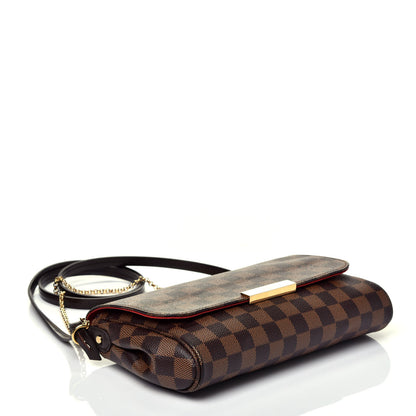 Louis Vuitton Damier Ebene Favorite MM 5 of 11