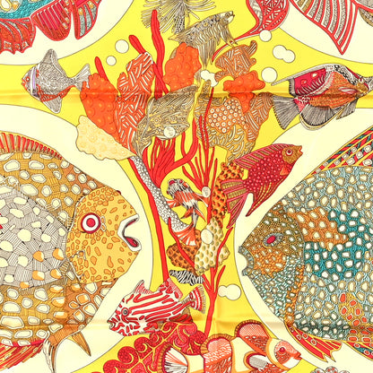 Hermes Silk Grands Fonds Scarf 90 2 of 4