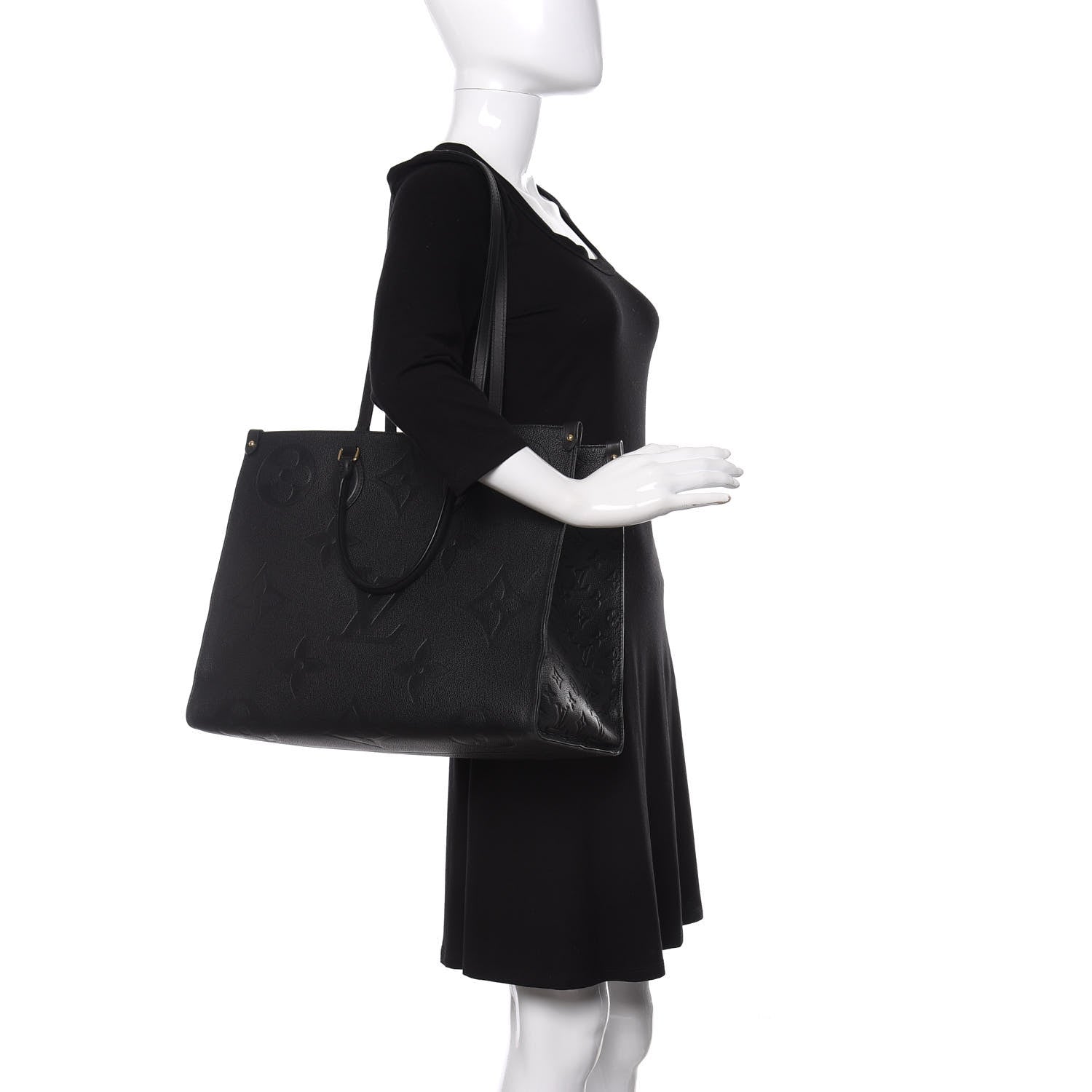 Louis Vuitton Empreinte Monogram Giant Onthego GM Black 2 of 19
