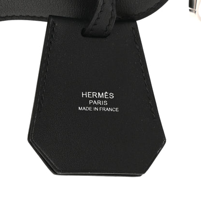 Hermes Swift 38mm Etiquette Shoulder Strap Black 5 of 7