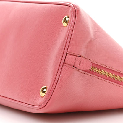 Prada Saffiano Lux Medium Promenade Tote Peonia 10 of 11