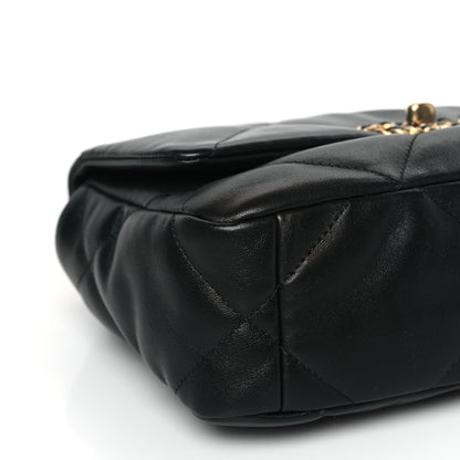 Chanel Lambskin Quilted Medium Chanel 19 Flap Black 8 of 9