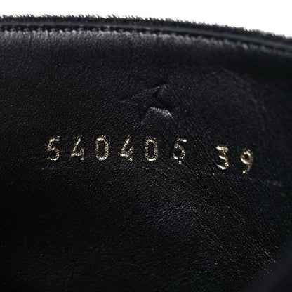 Balenciaga Smooth Velvet Ankle Boots 39 Navy 8 of 11
