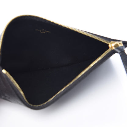 Louis Vuitton Empreinte Felicie Chain Wallet Zippered Insert Black 5 of 7