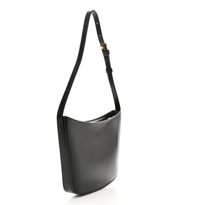 Celine Shiny Calfskin Medium Croque Bag Black 3 of 12
