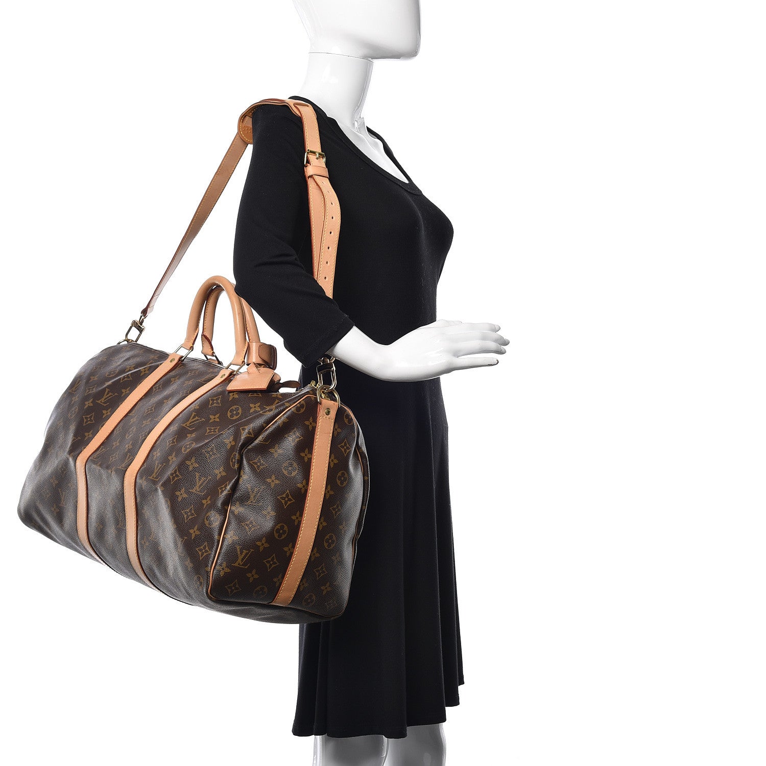 Louis Vuitton Monogram Keepall Bandouliere 50 2 of 12
