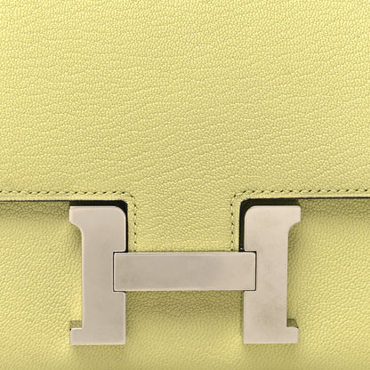 Hermes Chevre Mysore Constance 18 Jaune Bourgeon 9 of 13