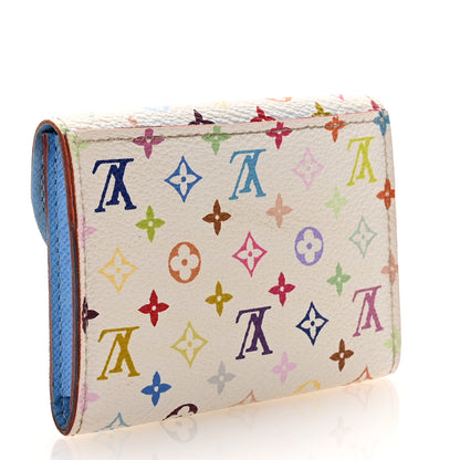 Louis Vuitton Monogram Multicolor Business Card Holder White Raisin 3 of 6