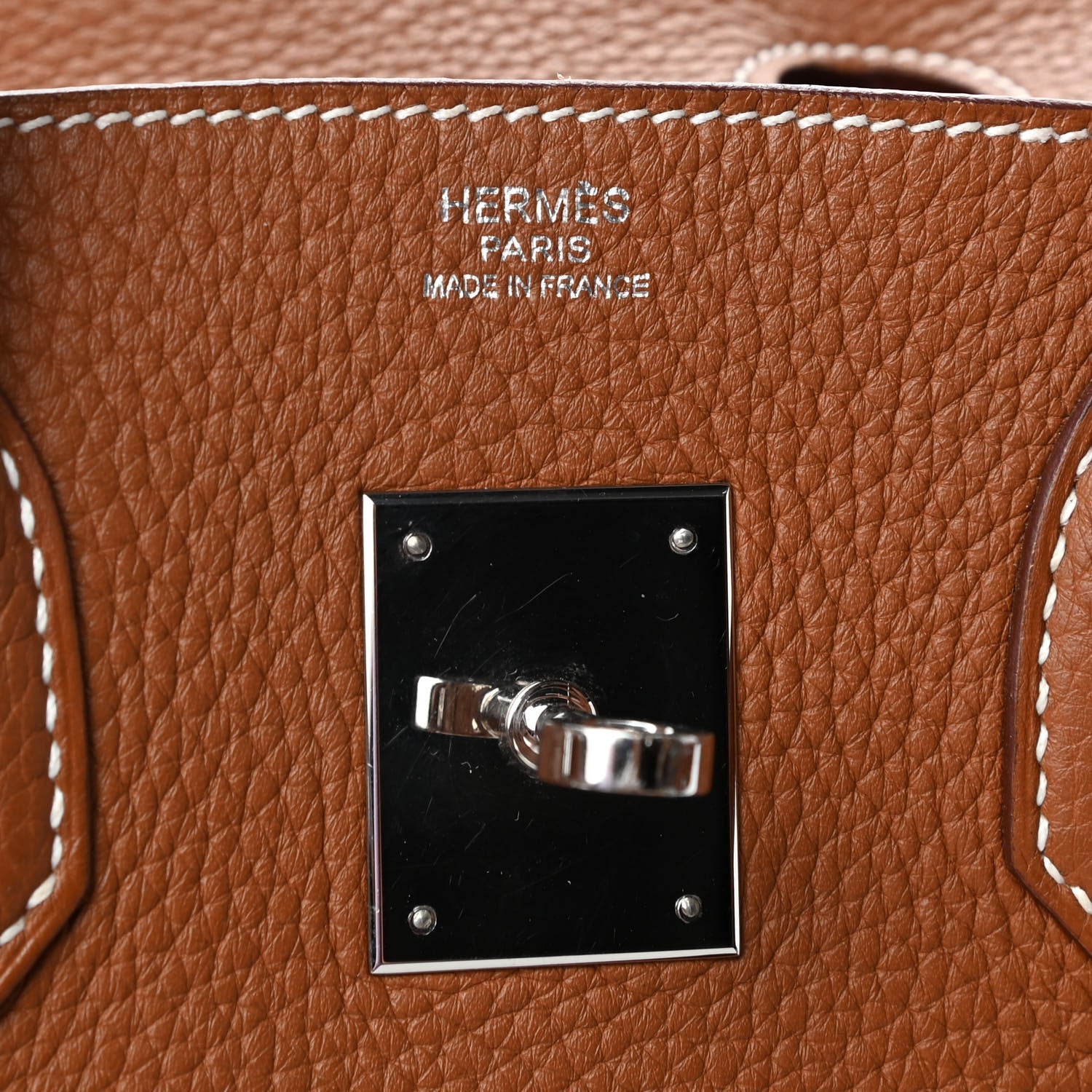 Hermes Taurillon Clemence Birkin 30 Gold 5 of 10