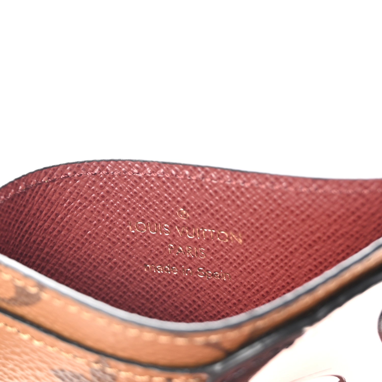 Louis Vuitton Reverse Monogram Dog Animation Card Holder 6 of 6