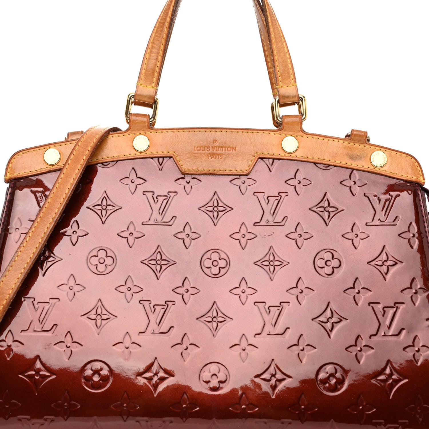 Louis Vuitton Vernis Brea MM Amarante 7 of 11