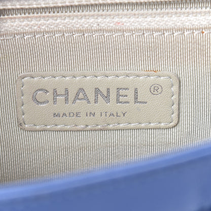 Chanel Washed Lambskin Quilted Mini Chain Around Flap Blue 6 of 10
