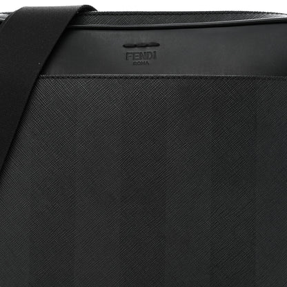 Fendi Spalmati Pequin Messenger Bag Black 8 of 10