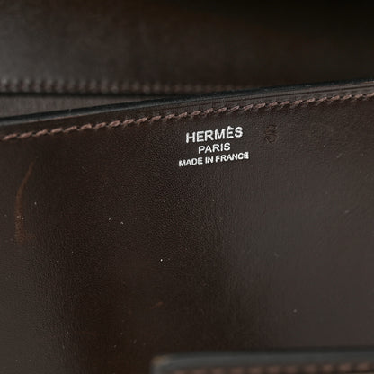Hermes Box Medor 29 Clutch Chocolate 6 of 7