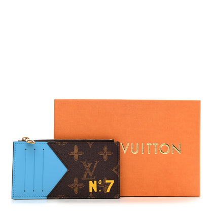 Louis Vuitton Monogram Vintage Calfskin Trunk L'œil Coin Card Holder 7 of 7