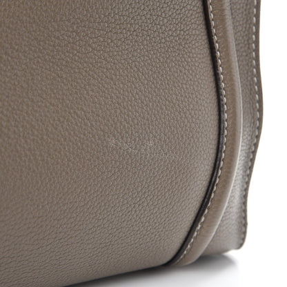 Celine Drummed Calfskin Mini Luggage Souris 11 of 11