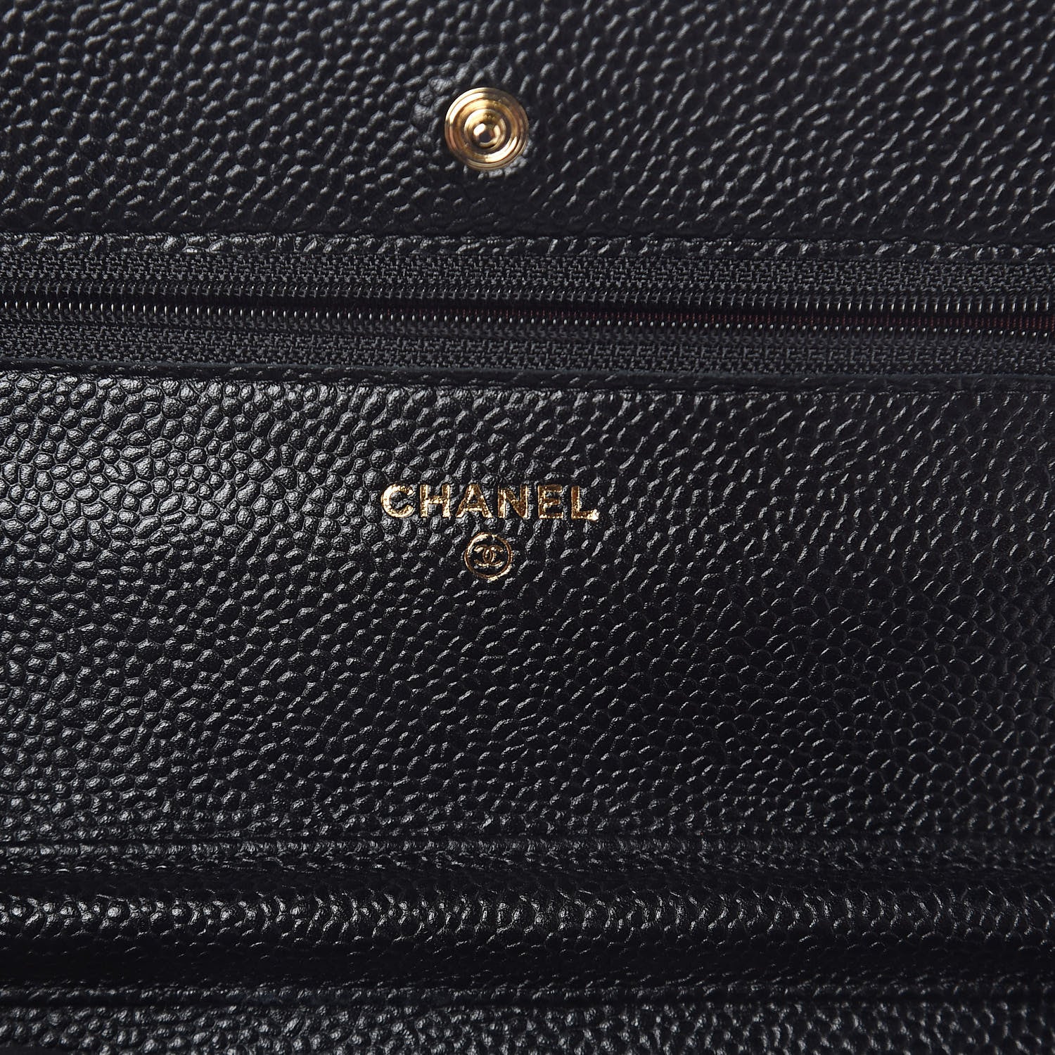 Chanel Caviar Quilted Wallet On Chain WOC Black 6 of 11