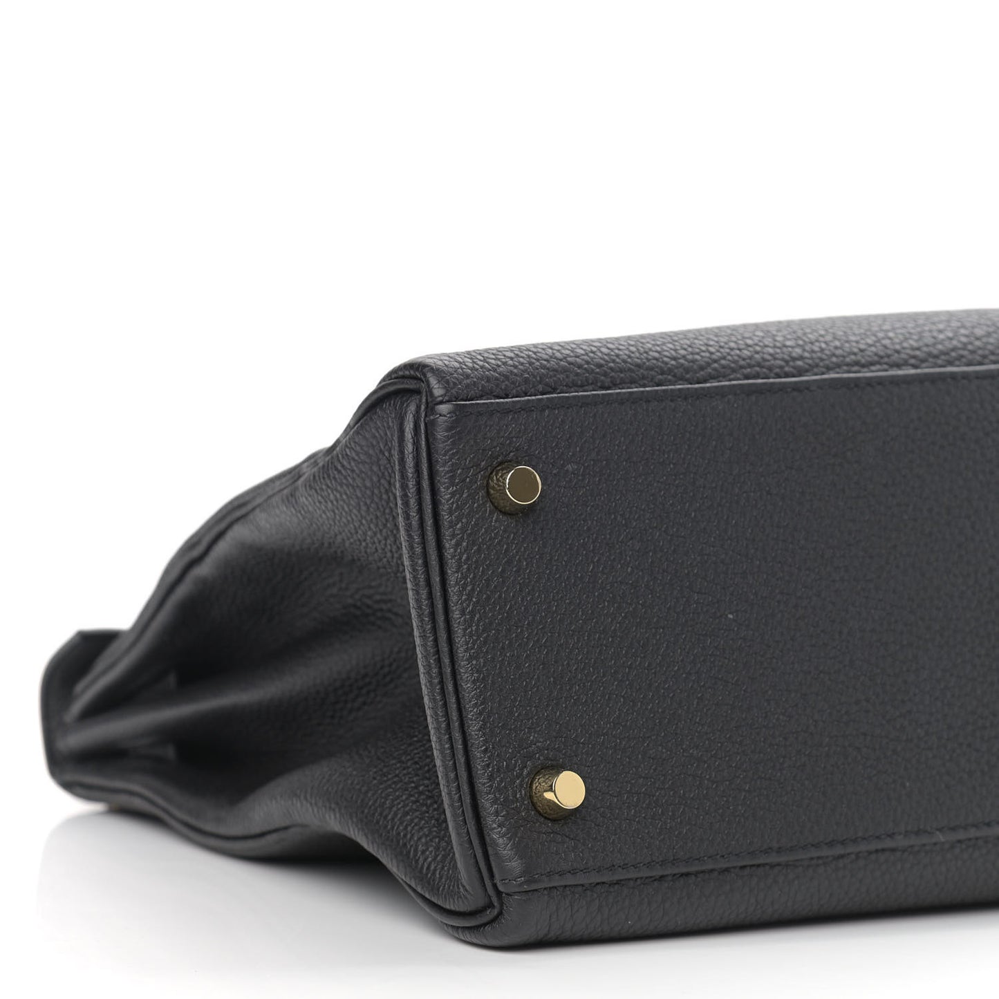 Togo Matte Alligator Kelly Retourne Touch 32 Black