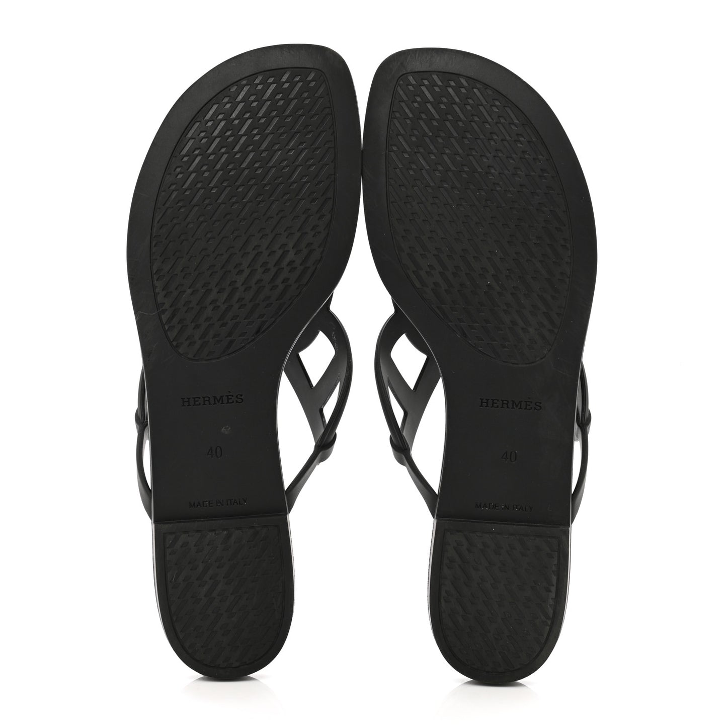 Rubber Womens Egerie Sandals 40 Black