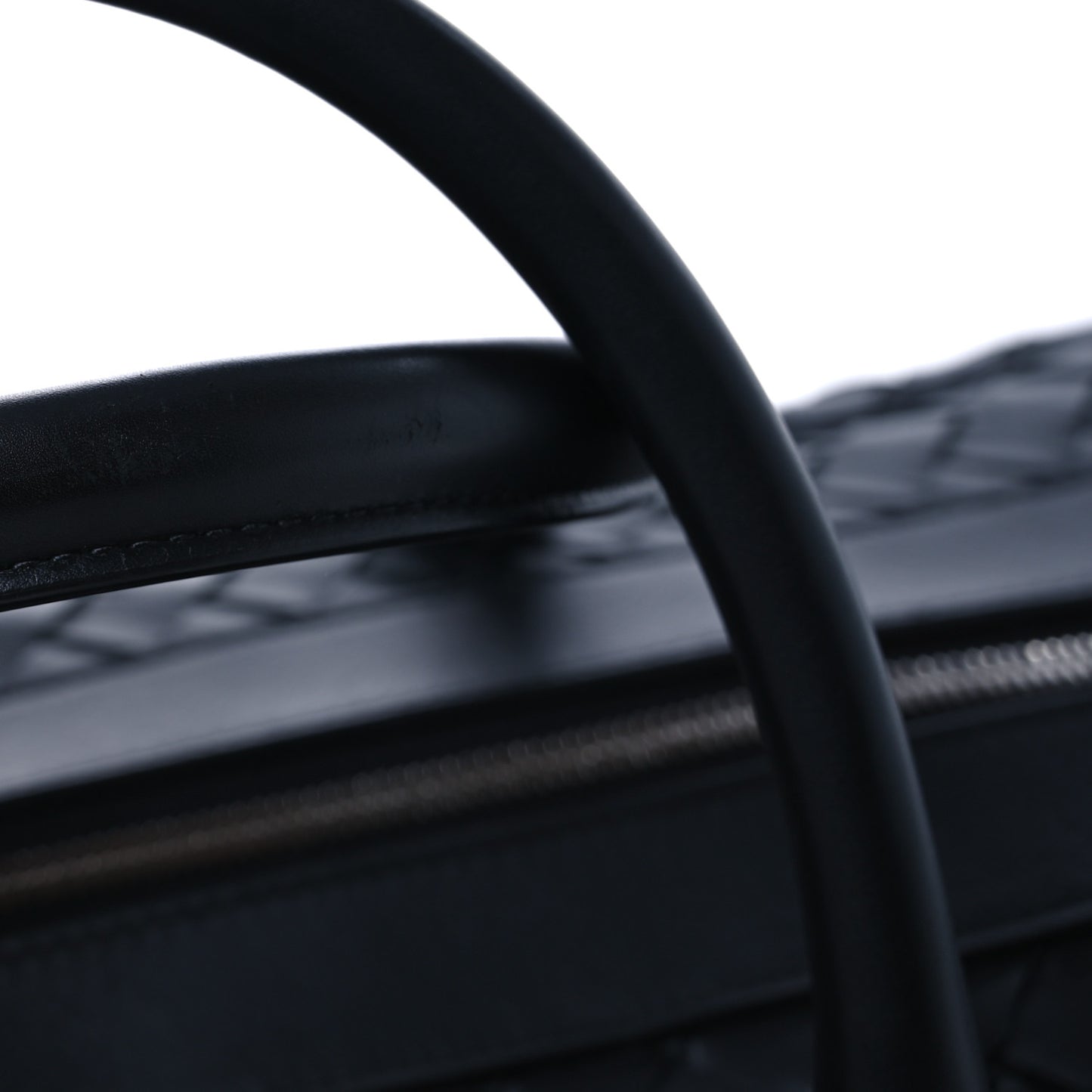 Calfskin Intrecciato Hydrology Gym Bag Black