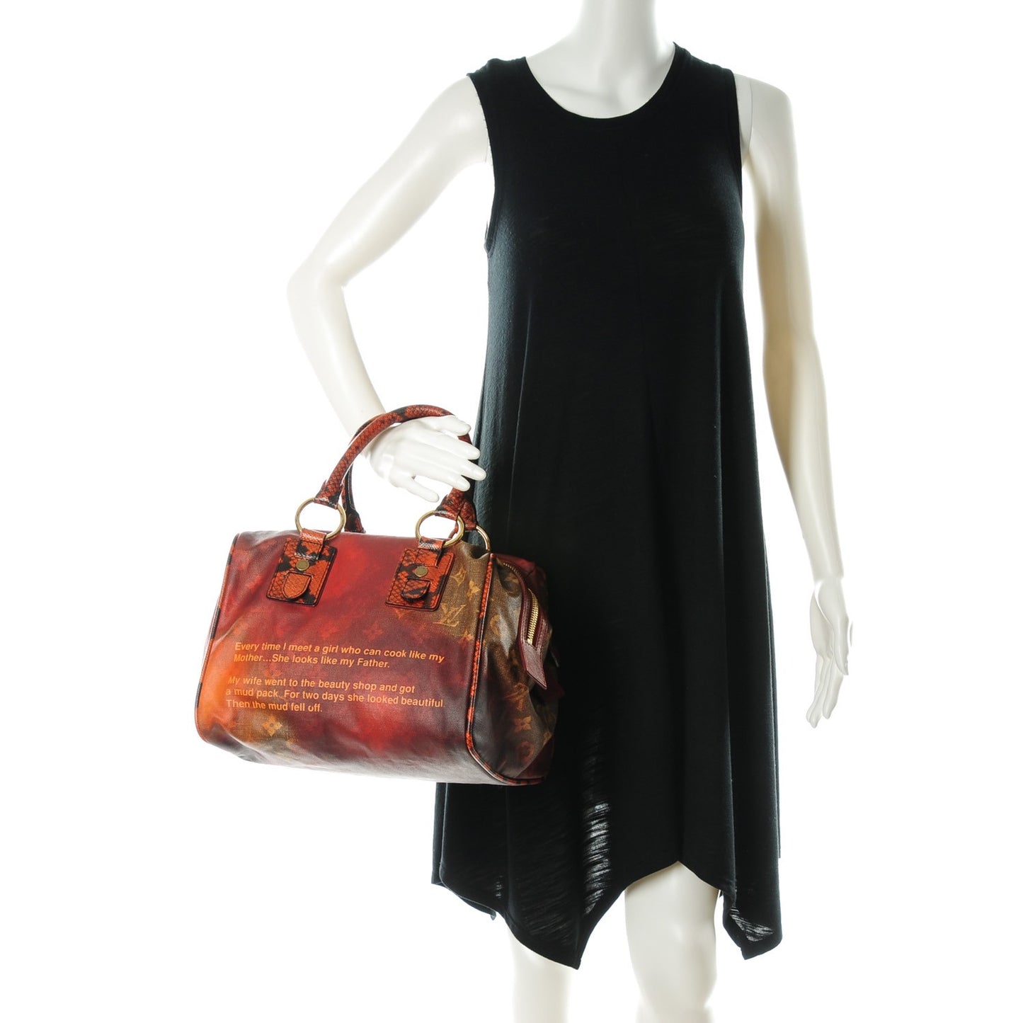 Monogram Karung Mancrazy Jokes Bag