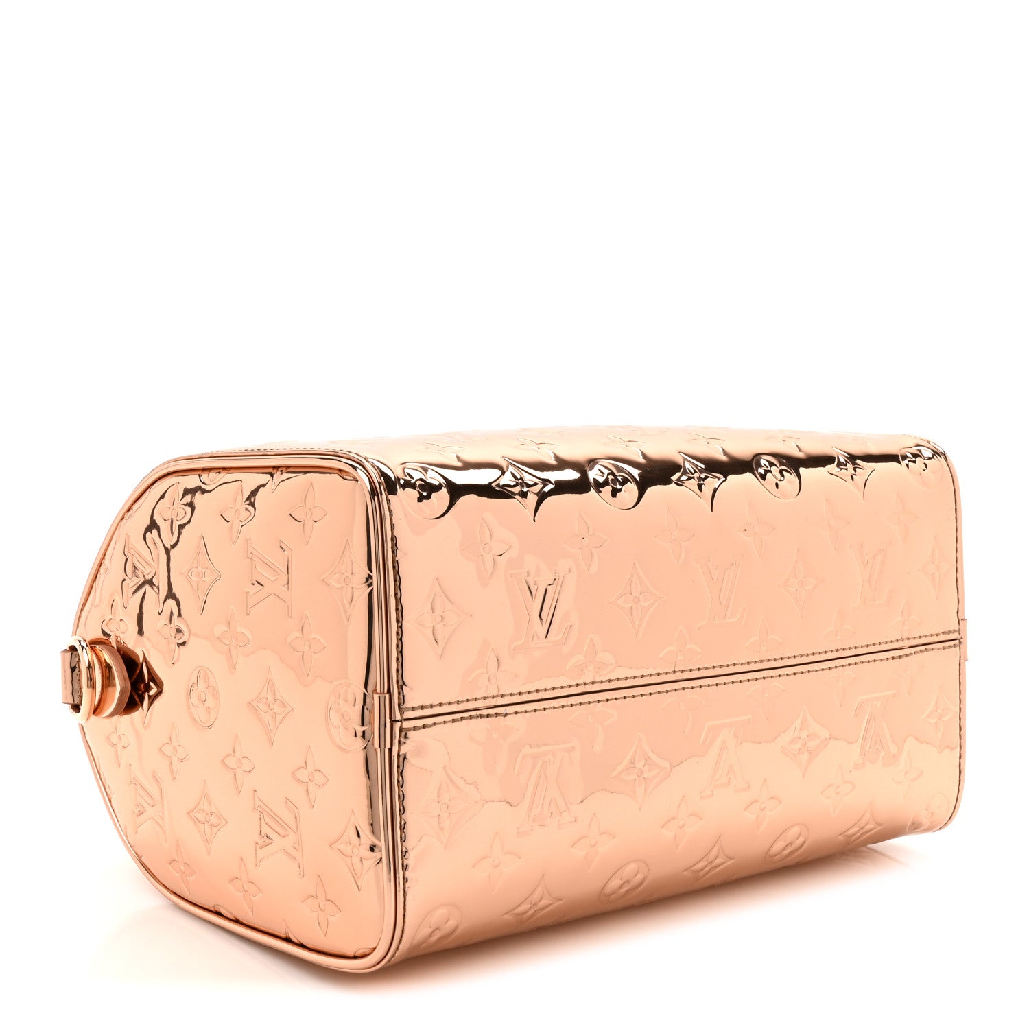 Louis Vuitton Monogram Miroir Speedy Bandouliere 25 Copper 4 of 9