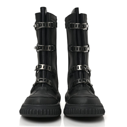 Christian Dior Neoprene Rubber Diorground Low Boots 38 Black 2 of 9
