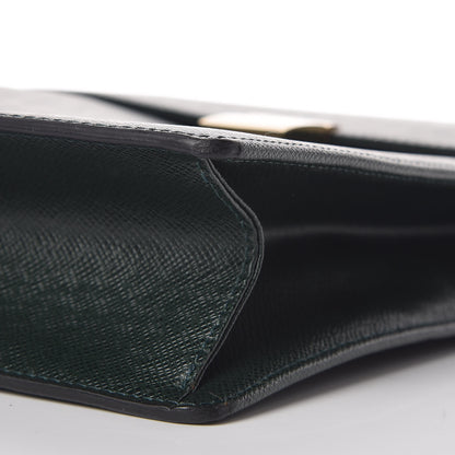 Louis Vuitton Taiga Serviette Khazan 1 Soufflet Briefcase Vert 7 of 13
