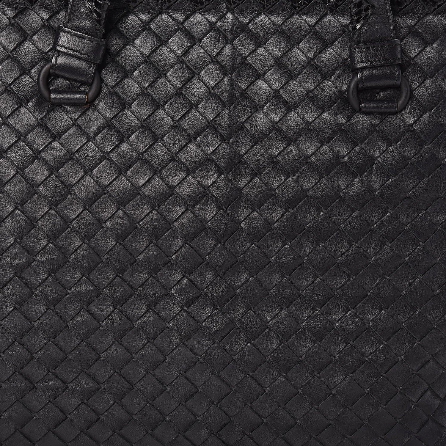 Bottega Veneta Nappa Intrecciato Ayers Brick Tote Black 7 of 9
