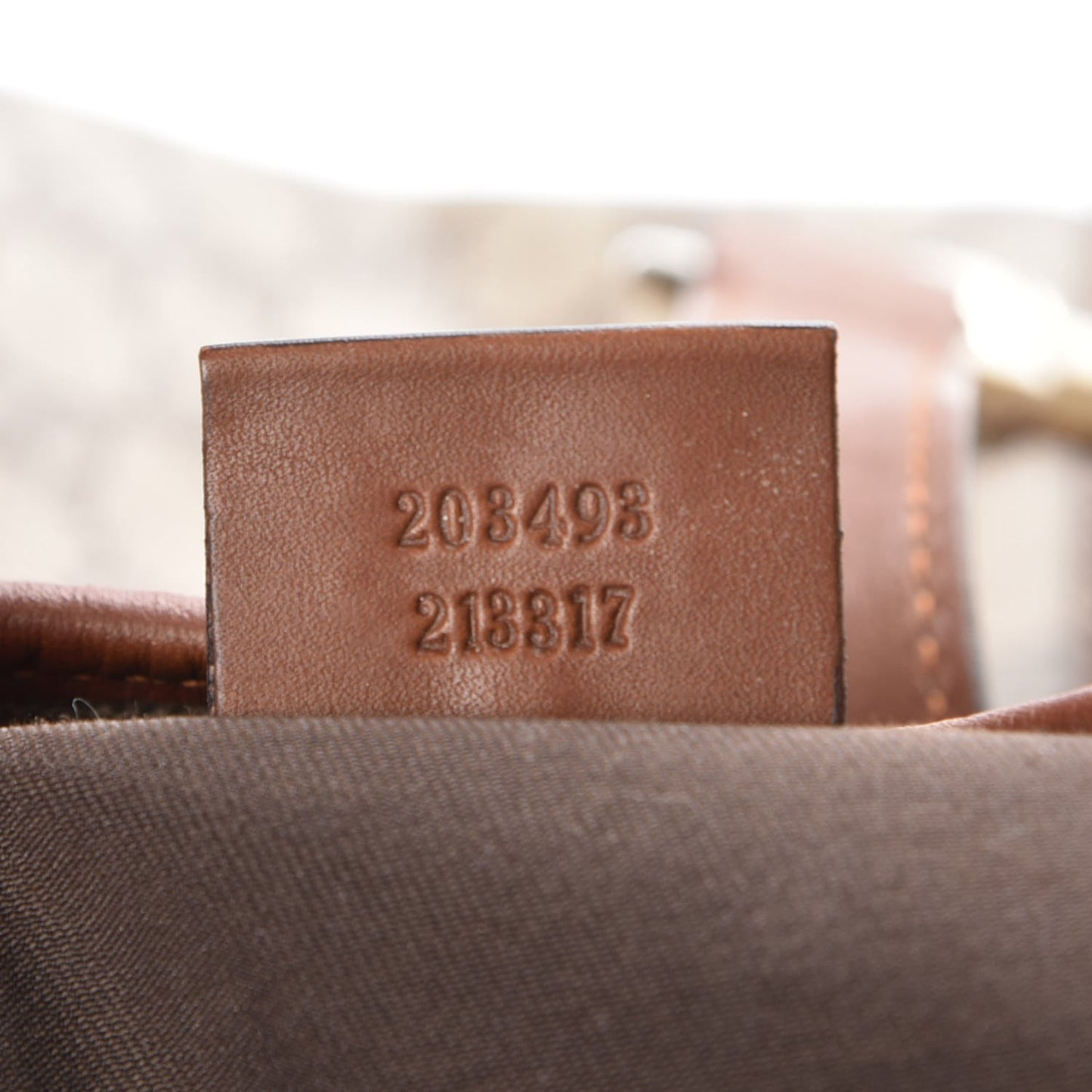 GG Plus Monogram Large Joy Shoulder Bag Brown