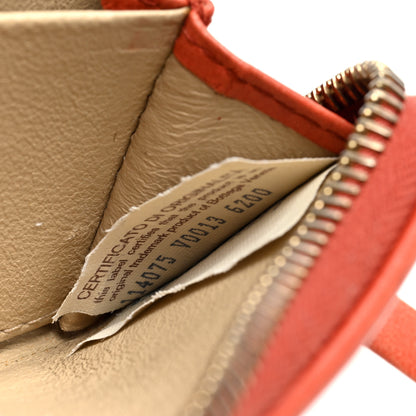 Bottega Veneta Nappa Intrecciato Zip Around Coin Purse Brique 7 of 7