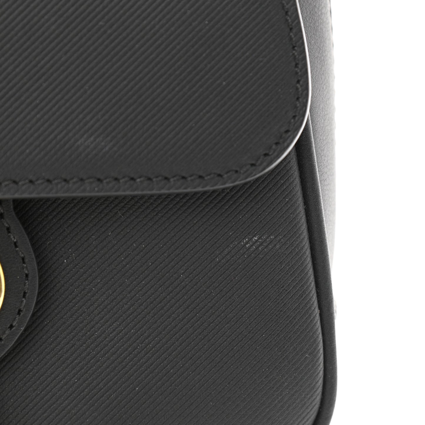 Trench Calfskin Mini DK88 Top Handle Bag Black