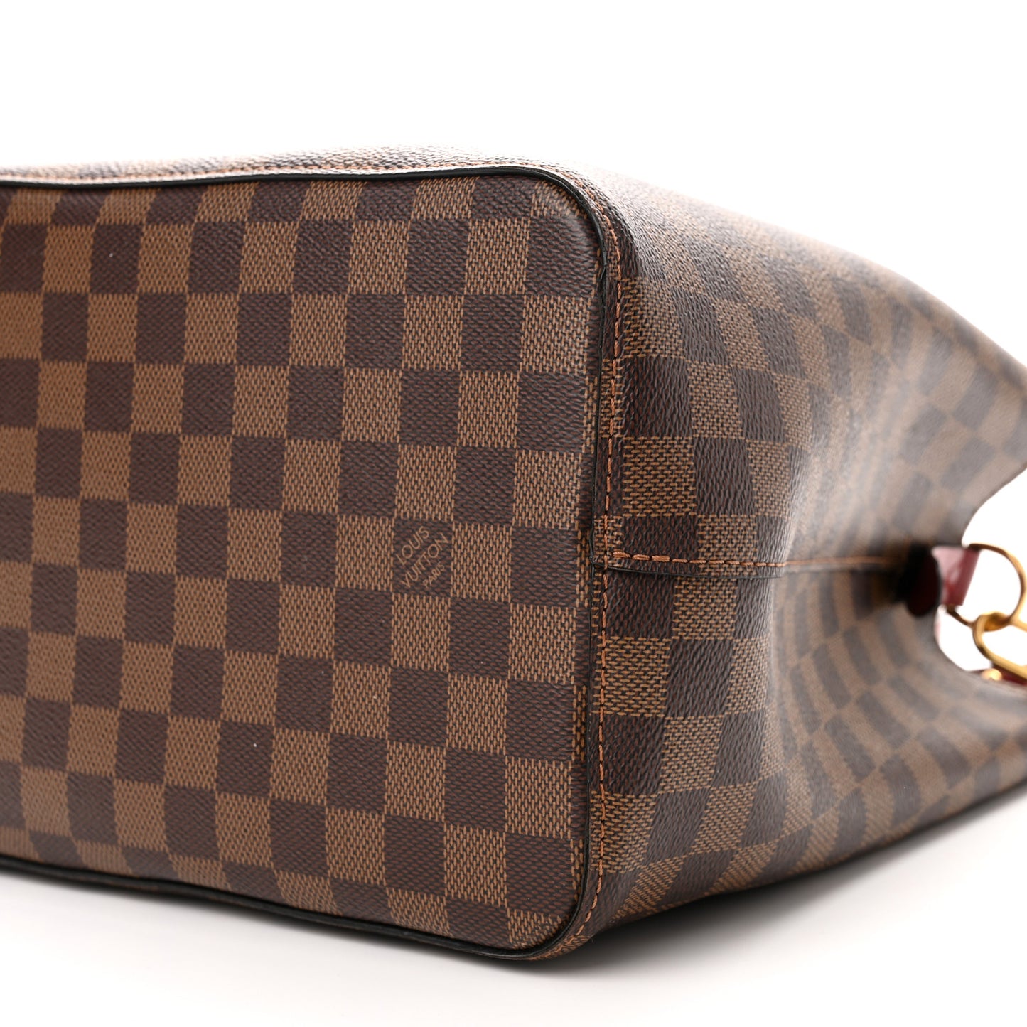 Damier Ebene Neonoe MM Cherry Berry