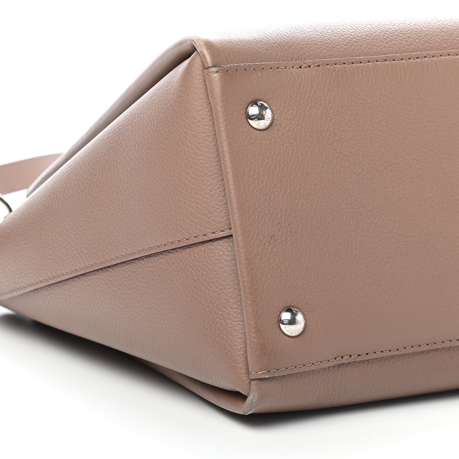 Louis Vuitton Calfskin Lockmeto Taupe Glace 5 of 8