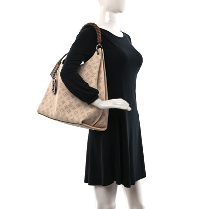 Louis Vuitton Mahina Carmel Hobo Creme 2 of 8