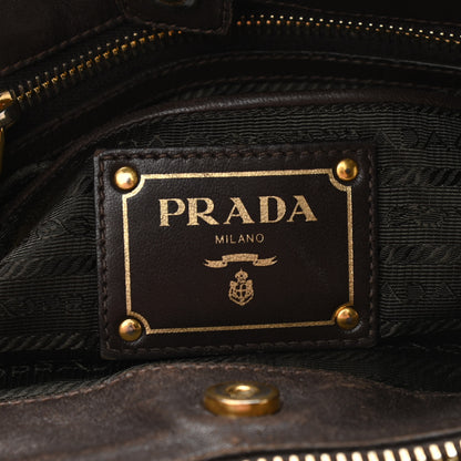 Prada Tessuto Nylon Gaufre Tote Fumo 6 of 10